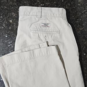 Polo Ralph Lauren Chino Philip Pants 36x34 Flat Front Classic Preppy Casual